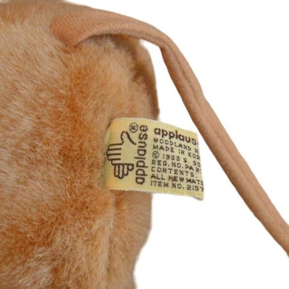 Applause Plush Mouse 1988 Caroler Vintage Medium Size 11" CUTE - Picture 8 of 9